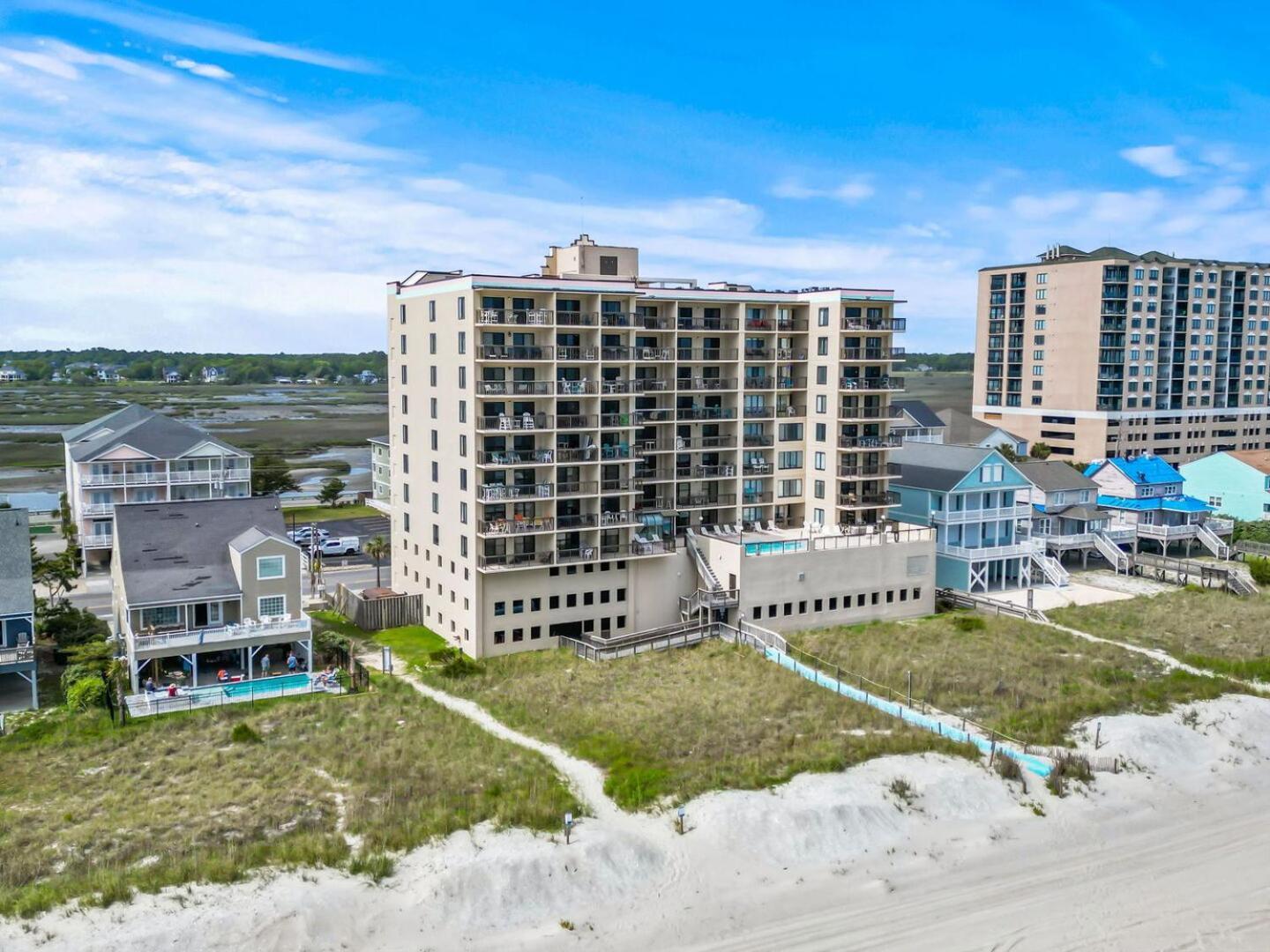 Beautiful 2 Bedroom Apartment In Cherry Grove With Stunning Views Buena Vista 402 マートルビーチ エクステリア 写真