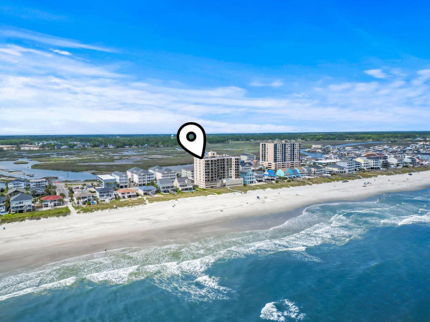 Beautiful 2 Bedroom Apartment In Cherry Grove With Stunning Views Buena Vista 402 マートルビーチ エクステリア 写真