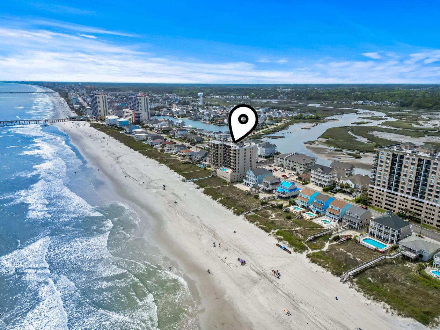 Beautiful 2 Bedroom Apartment In Cherry Grove With Stunning Views Buena Vista 402 マートルビーチ エクステリア 写真